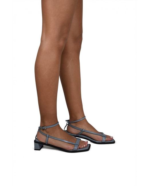 ANEST COLLECTIVE Blue Linea Sandals
