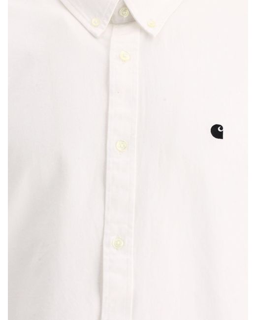 Carhartt "madison" Shirt in het White voor heren