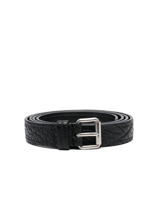 Prada Black Leather Belt for men