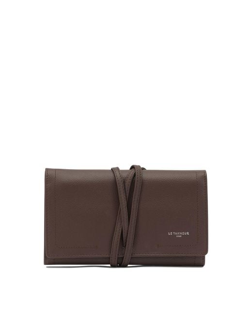 Le Tanneur Brown Leather Pouches