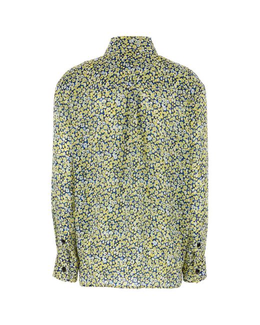 Bottega Veneta Green Shirts