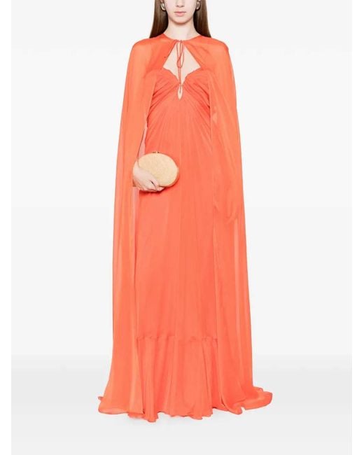 Raquel Diniz Orange Cape