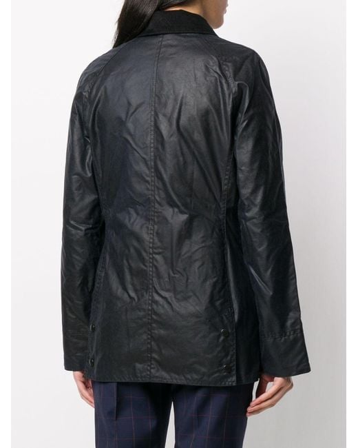 Barbour Black Beadnell Wax Jacket