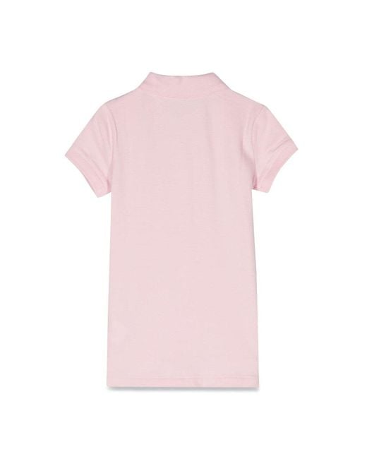 Polo Ralph Lauren Pink Ss Polo Shir-Tops-Knit