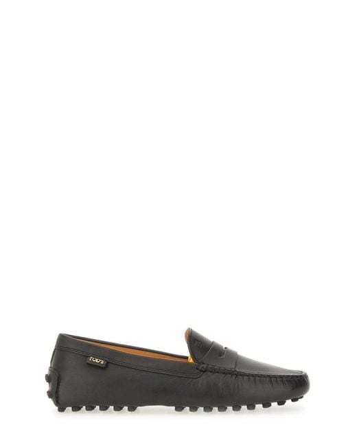 Tod's Black Gommino Loafers