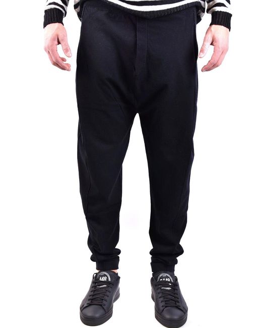 Isabel Benenato Blue Trousers for men