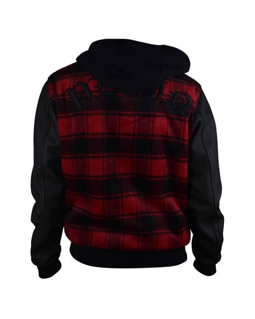 Philipp Plein Red Bomber Jacket