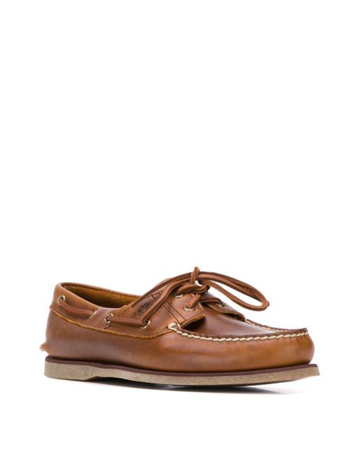 Timberland Brown Classic Boat Boat Shoe Shoes for men