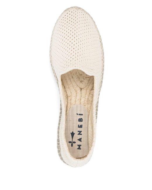 Manebí Natural Flat Espadrilles