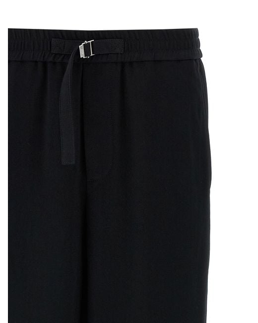 AMI Elastizierte Hosen in Black für Herren