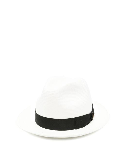 Borsalino Federico Basthut in White für Herren