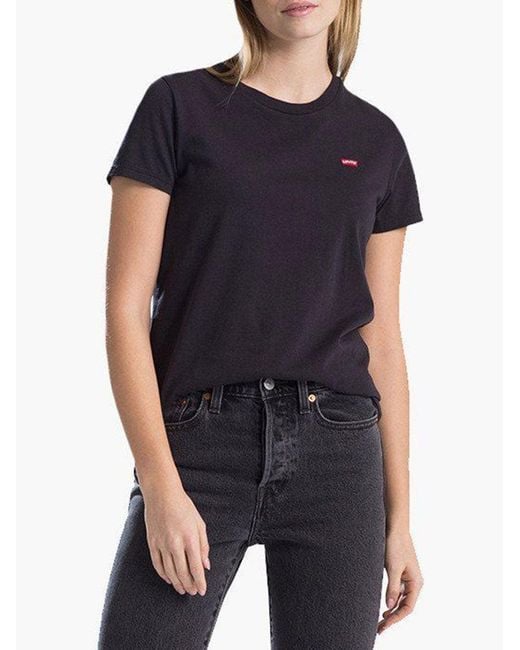 Levi's Black T Shirt Perfect