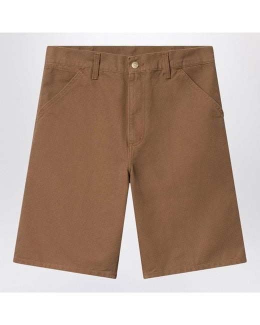 Carhartt Brown Short Single Knee Colour Hamilton