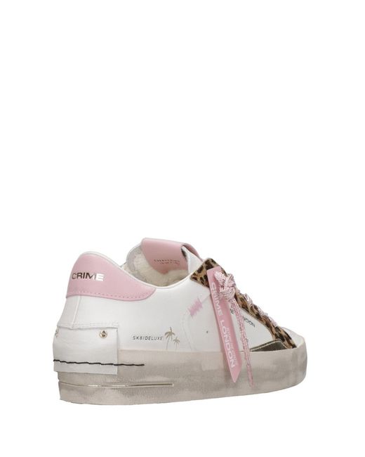 Crime London Brown Sneakers
