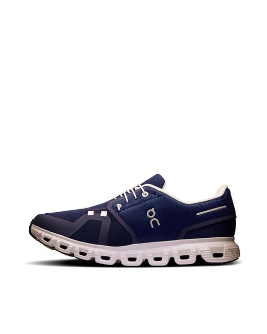 On Shoes Blue Sneaker Cloud 6 Midnight