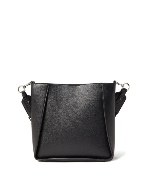 Stella McCartney Black Shoulder Bag With Logo Detail
