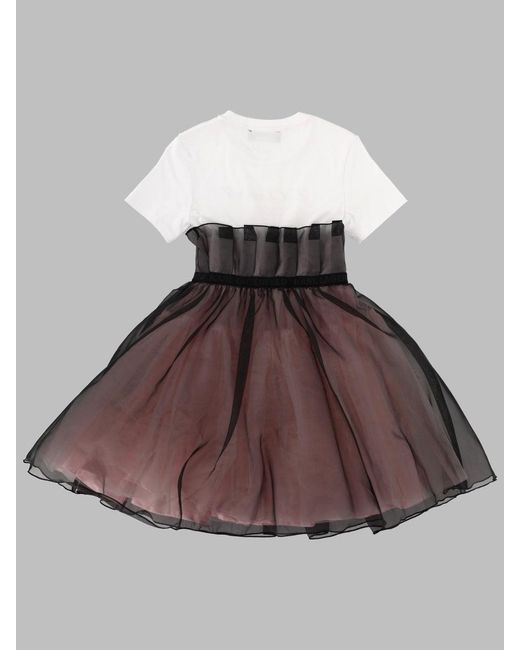 Karl Lagerfeld Brown Mini Dress For Girls
