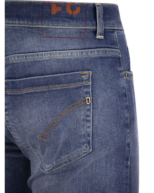 George Five Pocket Jeans Dondup de color Blue