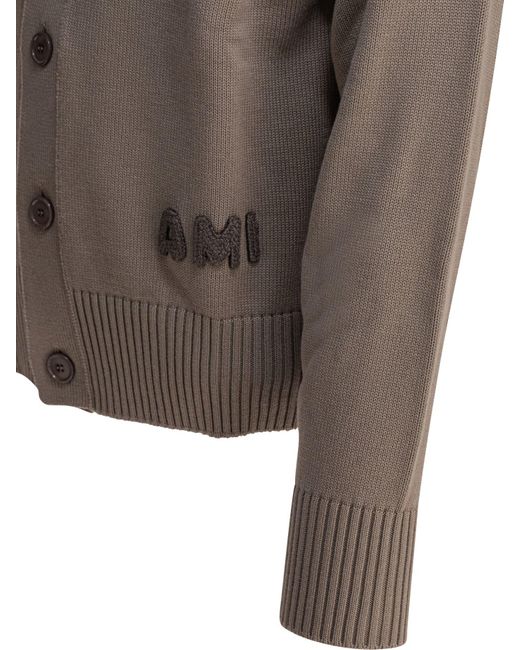 AMI Strickwege in Gray für Herren