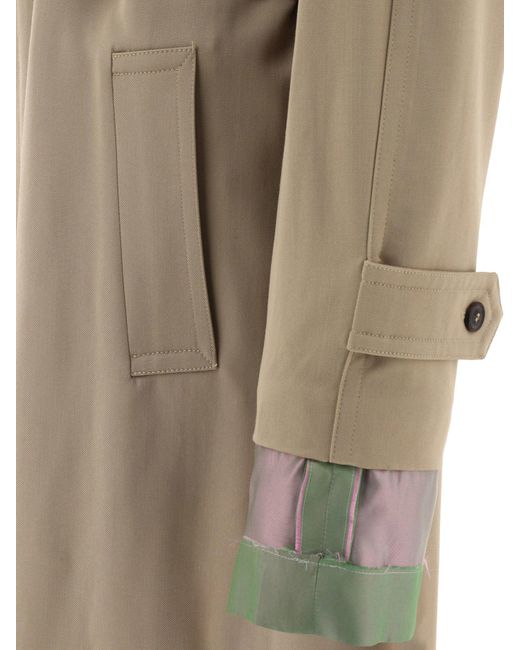 Maison Margiela Natural "Anonymity Of The Lining" Trench Coat