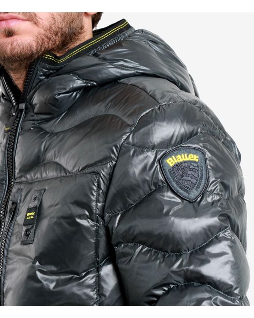Blauer Blauwe Jassen in het Gray