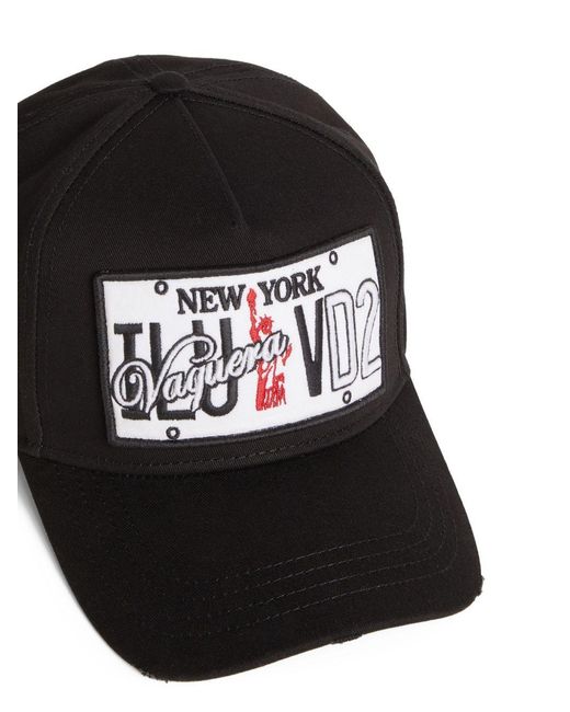DSquared² Black Vaquera X Capsule Cap