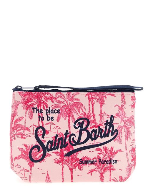 Mc2 Saint Barth Pink Aline Clutch