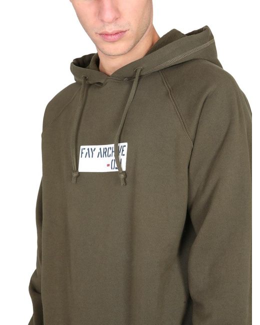 Fay Green Archive" Sweatshirt for men
