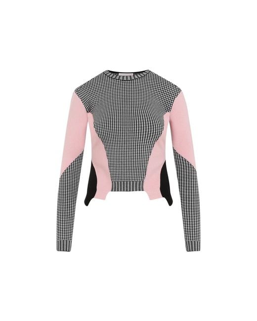 McQueen Gray Wool Pullover