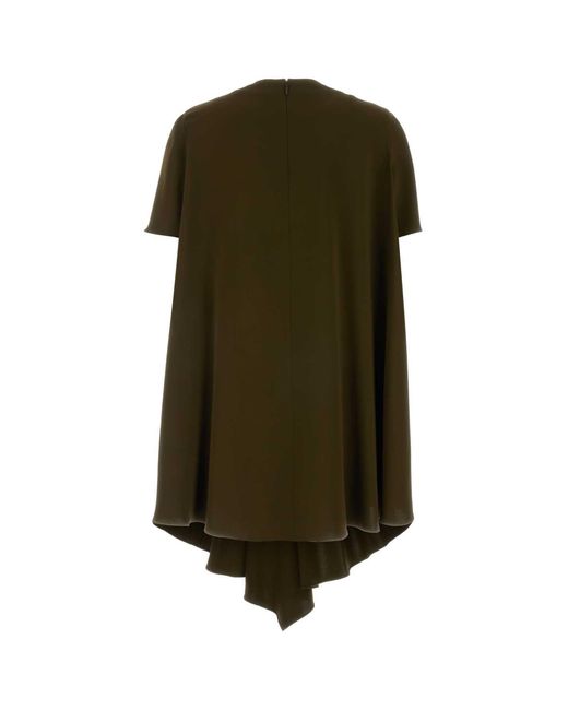 Loewe Green Trapeze Dress