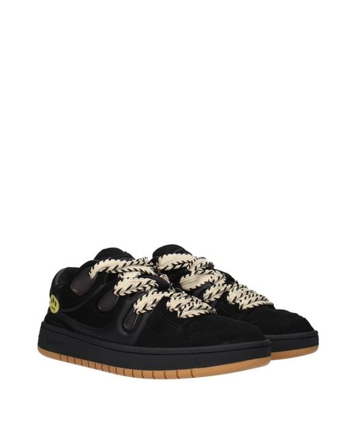 Barrow Black Sneakers Skate Suede