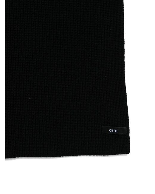Arte' Black Label Scarf for men