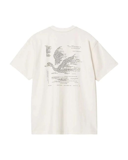 Carhartt White S/S Punched T-Shirt