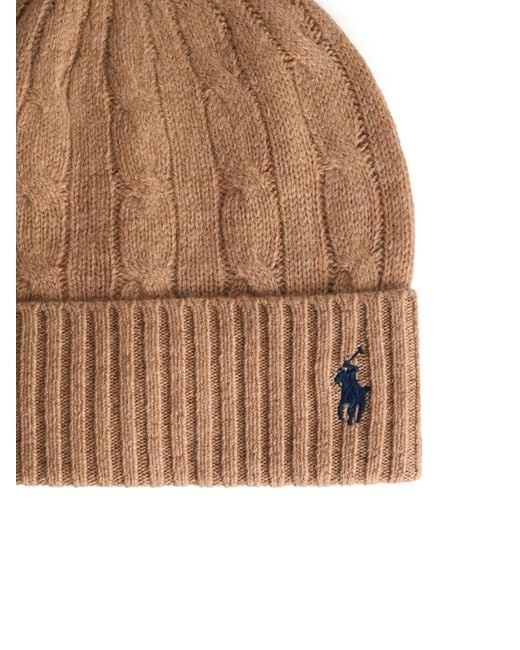Polo Ralph Lauren Natural Wool Blend Beanie