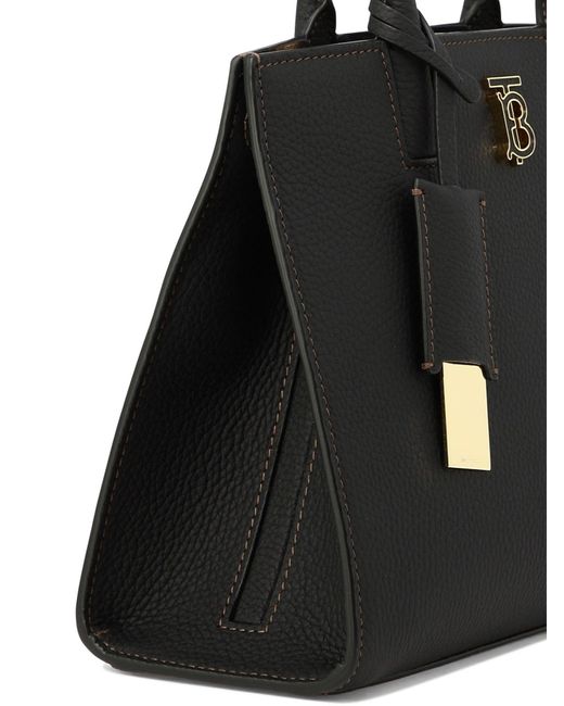 "Mini Frances" borsetta di Burberry in Black