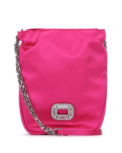 Roger Vivier Pink Pilgrim Pocket Nano