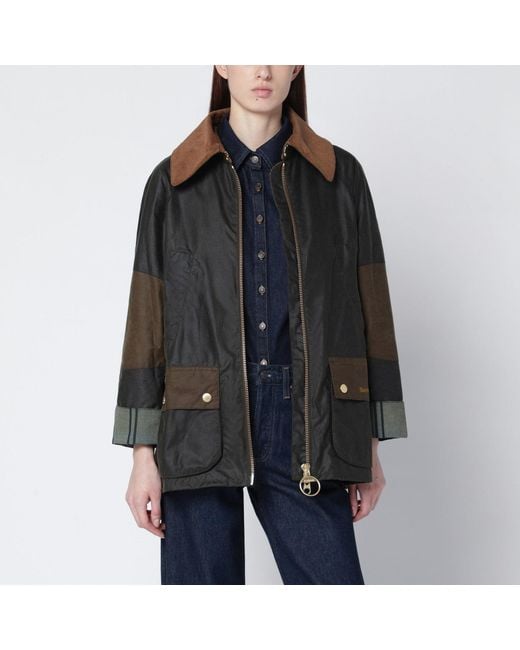 Barbour Black Allerston Waxed Jacket