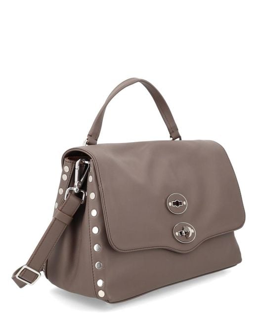 Zanellato Brown Borsa "Postina" Small