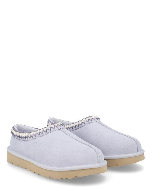 Ugg White Leather Flats
