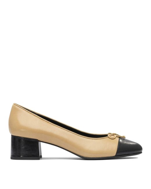 Tory Burch Natural Hohe Schuhe