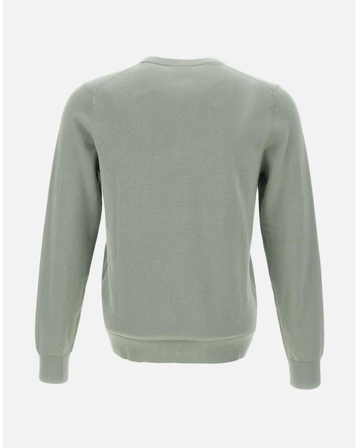 Sage Verde de algodón orgánico Paul Smith de hombre de color Green