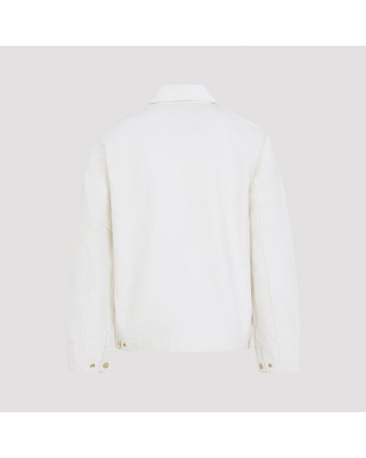 Carhartt White Wax Detroit Jacket