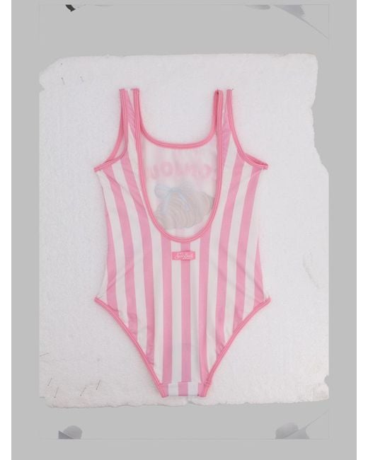 Mc2 Saint Barth Pink Cara String Bonjour Sb 21
