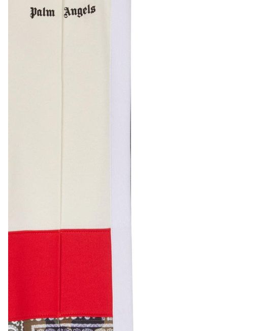Palm Angels White Camou Track Pant