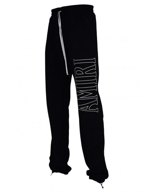 Amiri Blue Cotton Jogging Pants for men