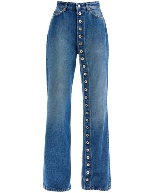 Jean Paul Gaultier Blue High-End Denim Jeans