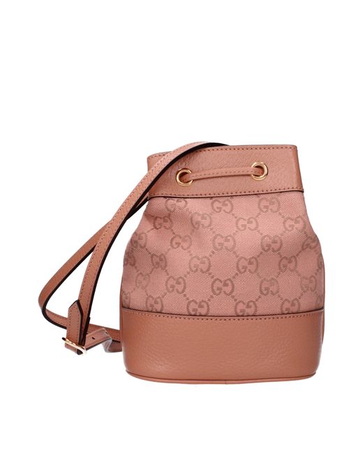 Gucci Brown Borse A Tracolla Ophidia Donna Pelle Rosa