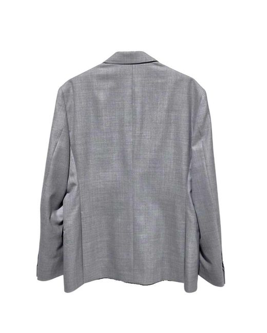 Lardini Brown Double Breasted Blazer