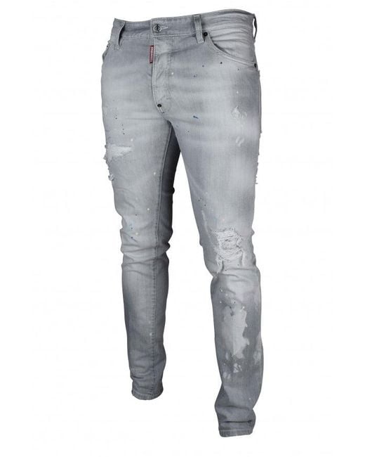 DSquared² Gray Cool Guy Jean for men