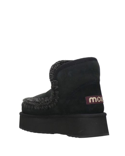 Mou Black Boots